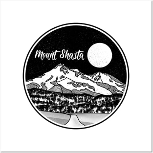 Mount Shasta Posters and Art